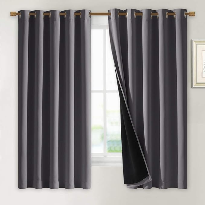 NICETOWN 100% Blackout Curtains