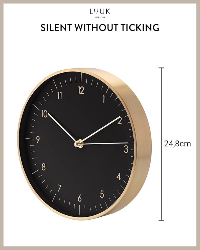 LUUK LIFESTYLE Modern wall Clock