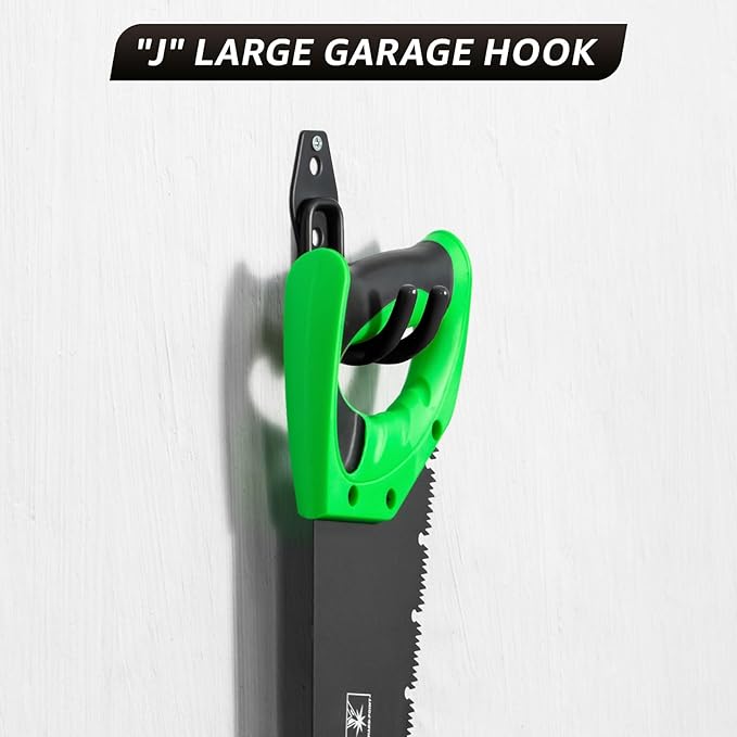 30 Pack Garage Hooks, Heavy Duty Steel Wall Mount Utility Hangers