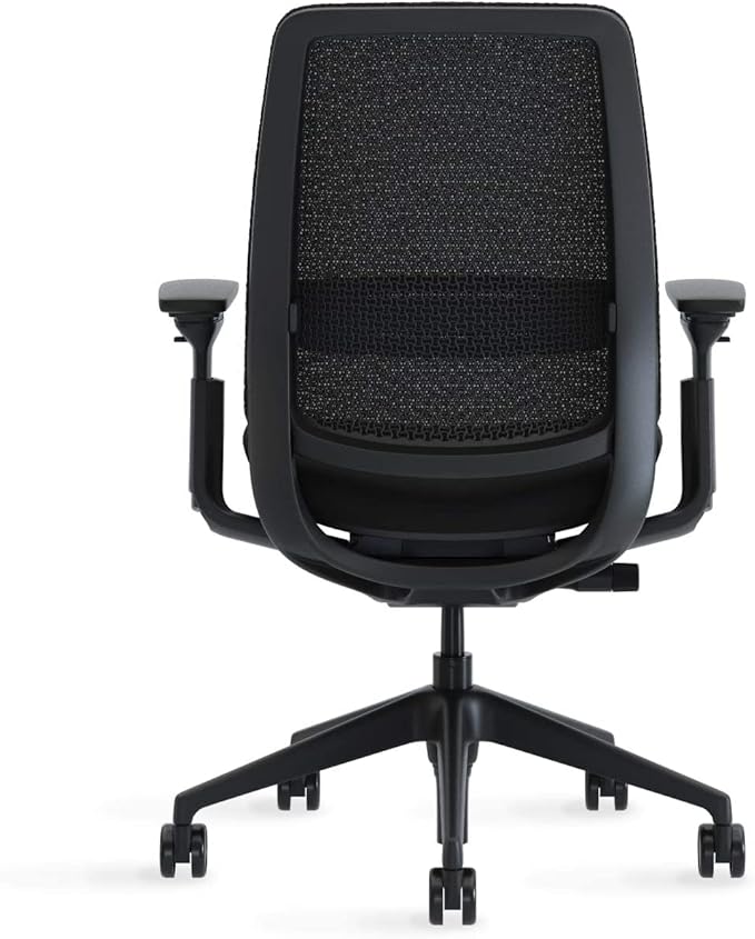 Steelcase Series 2 Office Chair, Graphite Frame, Cogent Connect Graphite, Hard Floor Casters