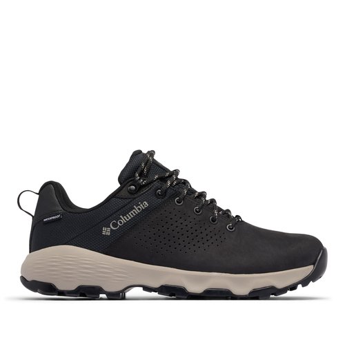 Columbia Mens Newton Nimble Leather, Black/Kettle, 10.5