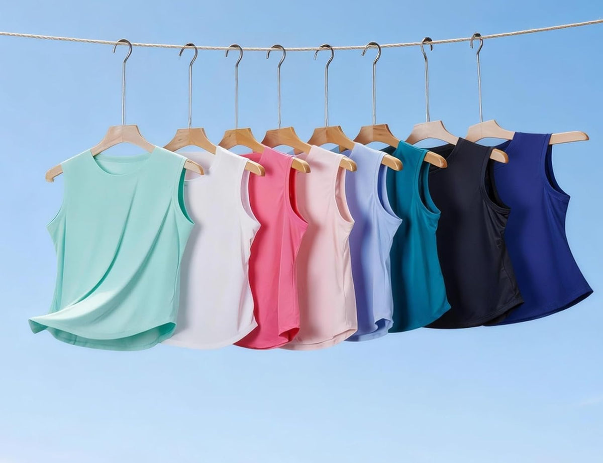 Baleaf Women's Athletic Tank Tops - Lightweight, Breathable Workout Top with UPF 50+ Protection