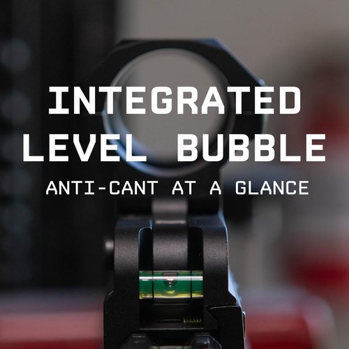 Monstrum Balrog Adjustable Scope Mount - Integrated Bubble Level | 30mm & 1-Inch Diameter Inserts