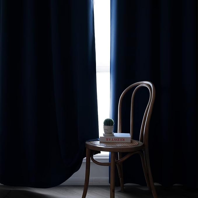 IGEMAEVE Blackout Curtains for Bedroom 1 Panel, Custom Curtains Thermal