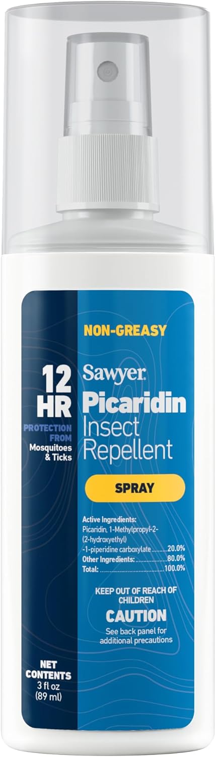 Sawyer Products SP543 Premium Insect Repellent with 20% Picaridin, Pump Spray, 3-Ounce,Clear