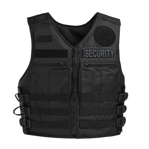 uuKen 3Pcs Gray Security Patch for Vest Jacket Hat Cap Backpack Bag with Hook Fastener Back (3 Pack, 1Pcs 4" x 1.4", 1Pcs 6" x 2", and 1Pcs 8.5" x 3")