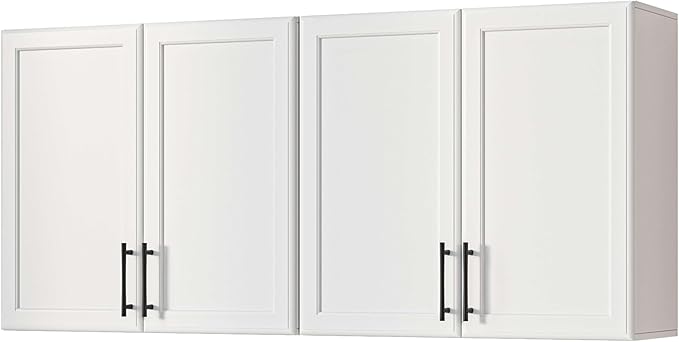 Furnaza Wall Cabinets for Laundry Room, Shaker Wall Mounted Kitchen Cabinets