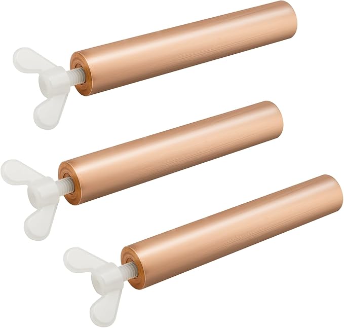 Copper Anode Replacement Compatible with Most Brands 4.13 x 0.71 Inch Threaded M6 with Wing Screws for Pool Cleaning, Copper Tube for Pool