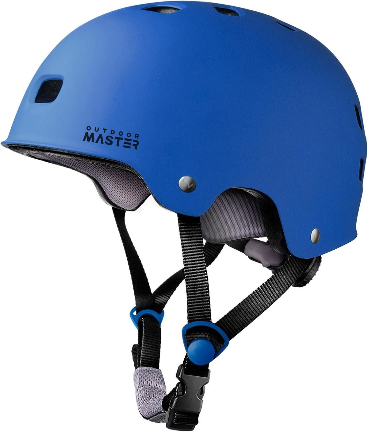 OutdoorMaster Skateboard Cycling Helmet - Multi-Sport Ventilation with Two Removable Liners | Perfect for Kids, Youth & Adults