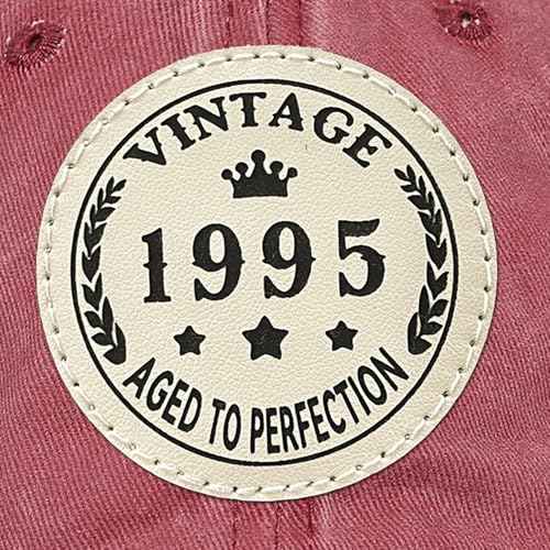 30th Birthday Gifts for Men Women Vintage 1995 Hat 30 Year Old Birthday Gifts Idea 100% Washed Cotton Hat