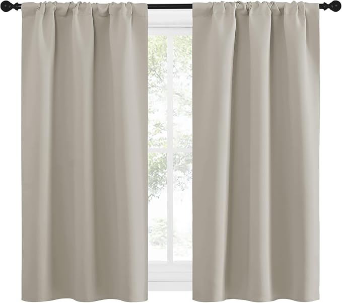 NICETOWN Blackout Curtains for Living Curtains, Room Darkening Window Curtain