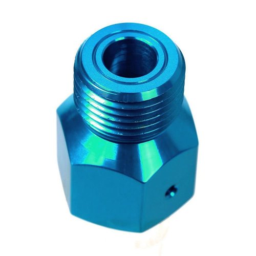 CO2 Paintball Tank Adapter - Interstate Pneumatics WRCO2-5A4 to CGA 320 Male Fitting
