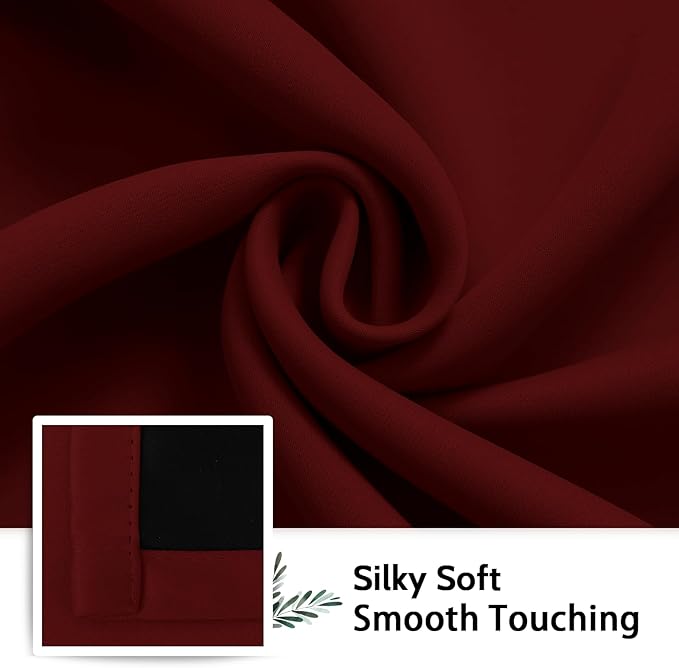 SimpleHome 100% Blackout Curtains