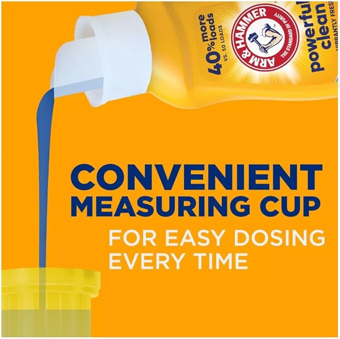Arm & Hammer, Liquid Detergent Clean Burst, 50 Fl Oz