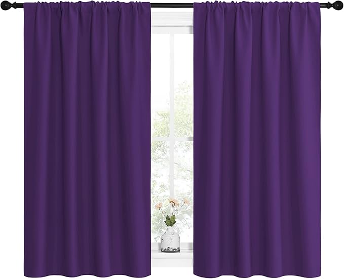 NICETOWN Kitchen Curtains, Short Blackout Curtains & Drapes, Home Decoration