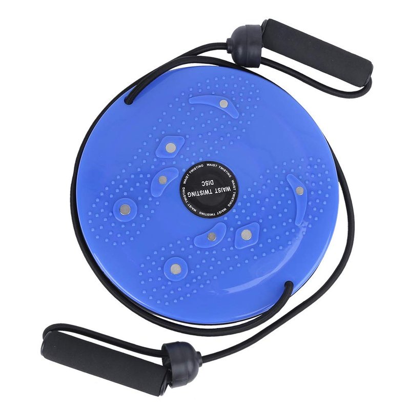 Twisting Disc Board, 25cm Waist Trainer for Fitness & Slimming, Exercise Twist Board with Pull Rope for Aerobic Workouts