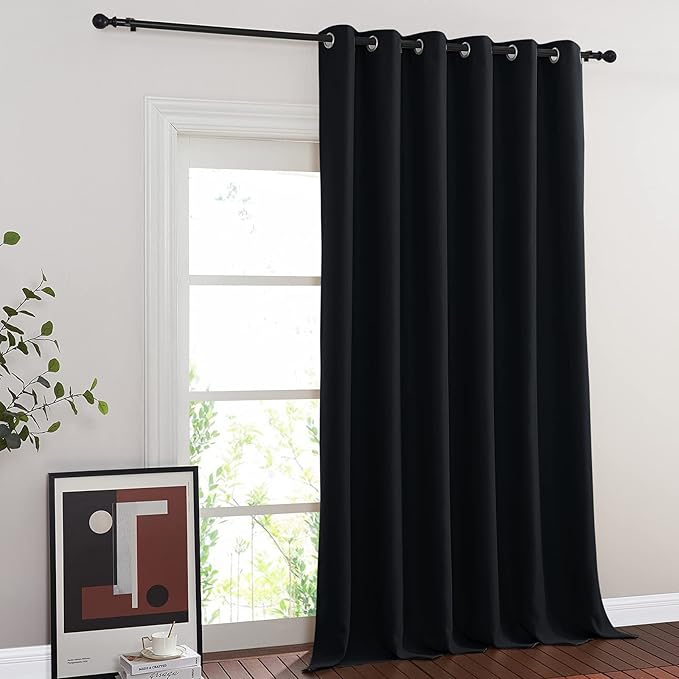 NICETOWN Blackout Curtain for Sliding Glass Door, Patio Door Curtains, Thermal