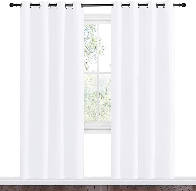 NICETOWN White Room Darkening Draperies and Curtains