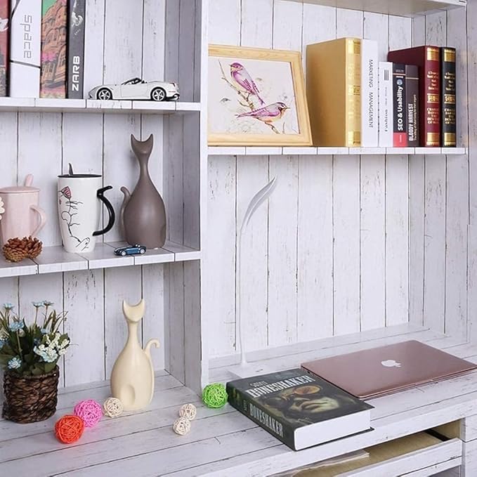 Abyssaly Shiplap Peel and Stick Wallpaper 394" X 11.8" Self-Adhesive Removable