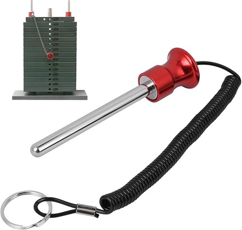 CYTGOUPER Weight Stack Pin, Automatic Drop Set Pins Gym, Drop Set Pins with Pull Rope, Magnetic Weight Pins Home Gym Replacement Parts for Weight Stack Machine