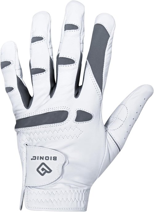 Bionic Men's Golf Glove - Performance Grip Pro | Premium Leather for Enhanced Control