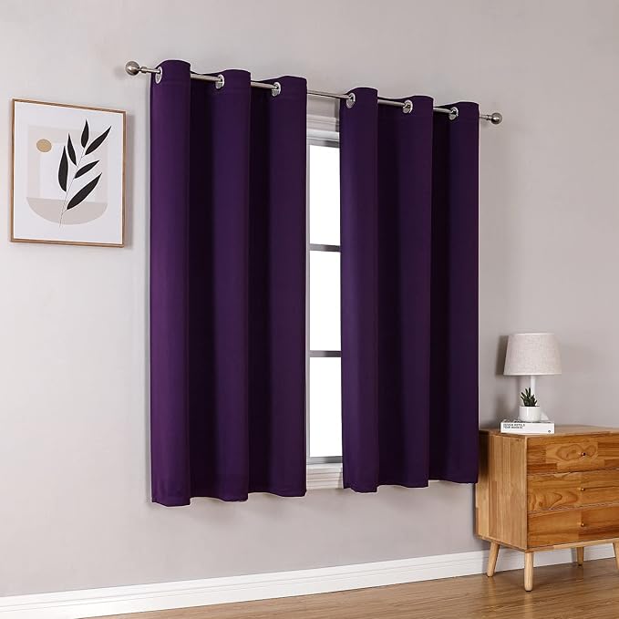 ChrisDowa Grommet Blackout Curtains