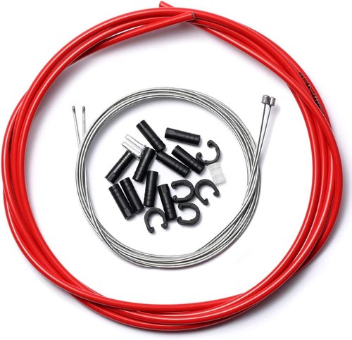 corki Cycles Universal Bicycle Shifter Cable Housing Set for Bike Derailleus - Black