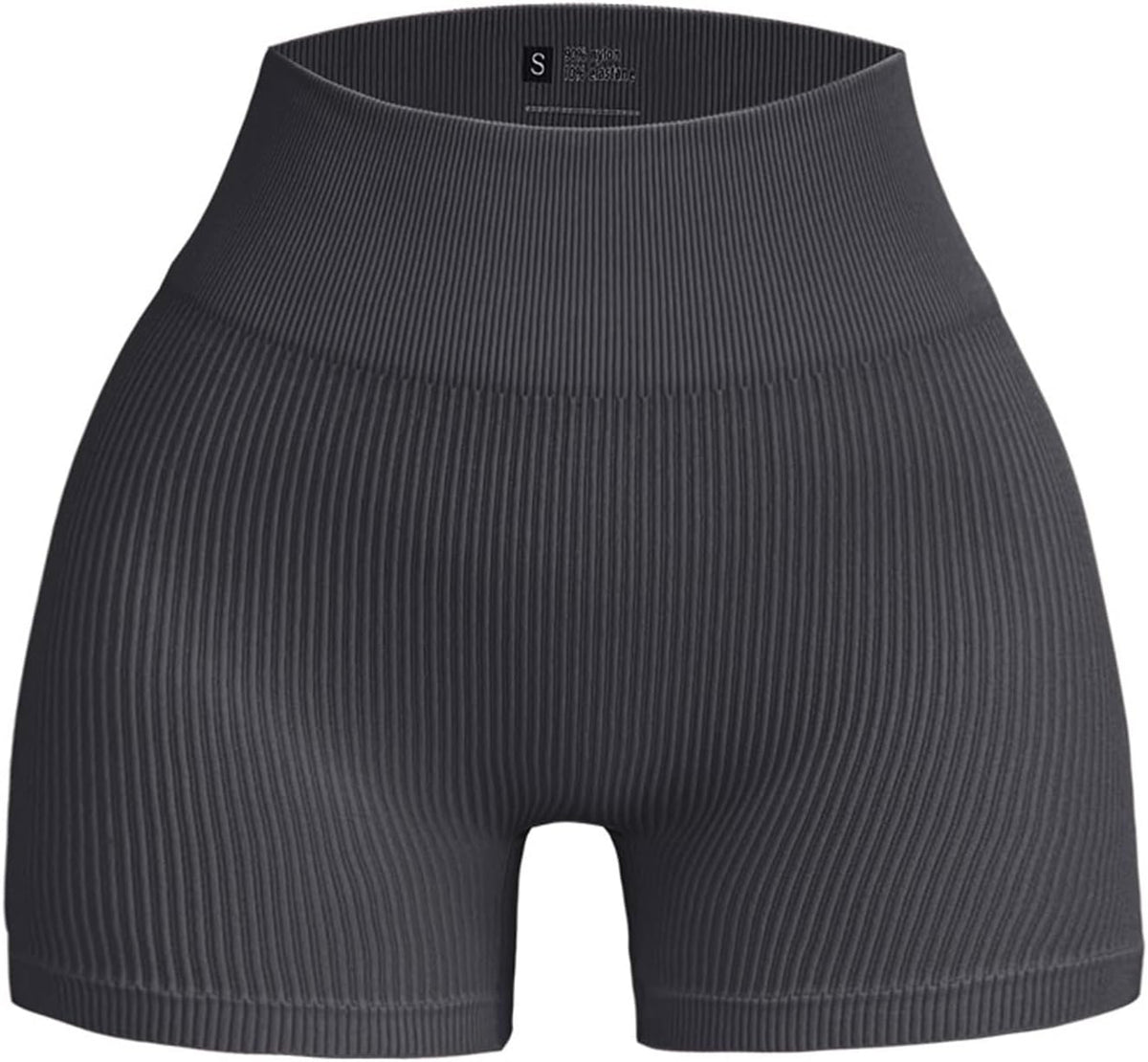 Skiennix Women’s Athletic Shorts - High Waisted Butt Lifting Seamless Biker Shorts for Gym & Yoga