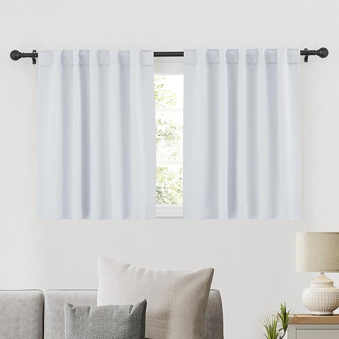 RYB HOME Bathroom Curtains Blackout
