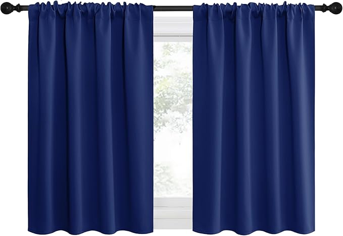 NICETOWN Blackout Curtains for RV Windows, 2 Panels, Room Darkening Window