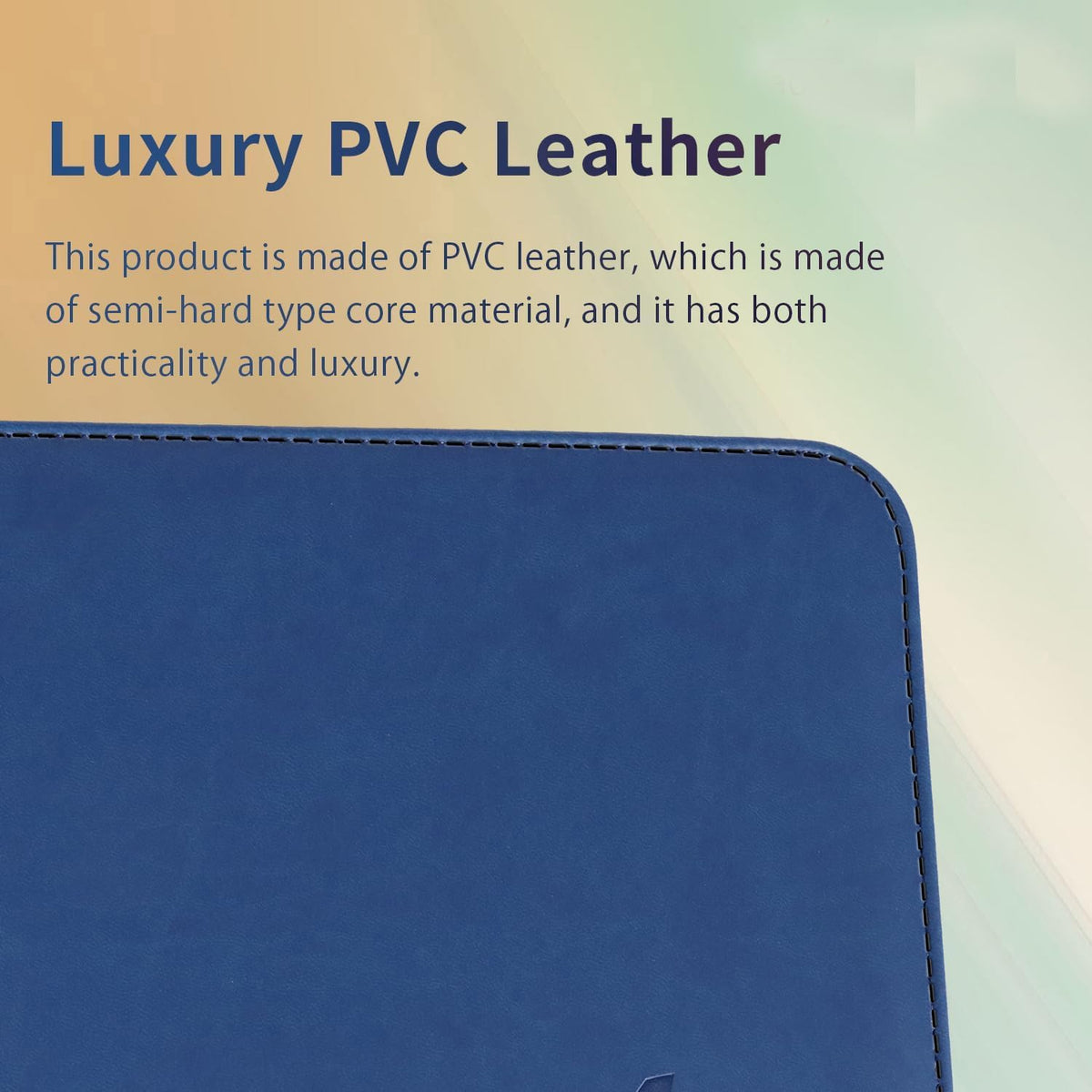 Skiennix 9-Pocket Trading Card Binder - Premium PU Leather & Soft Suede Lining | Holds 360 Cards