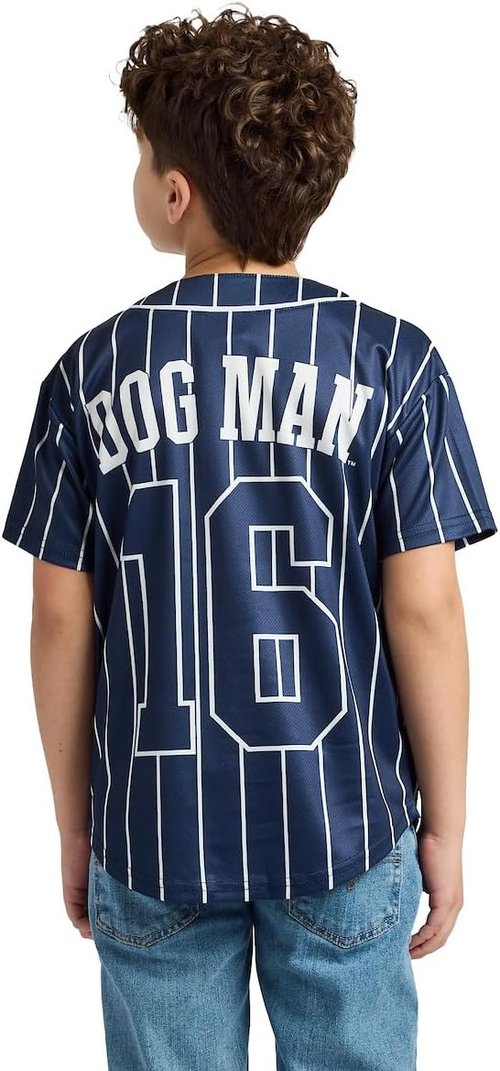 Dog Man 16 | Boy's 2-Pack Baseball Jersey and Tee Set - Fun & Stylish Playwear