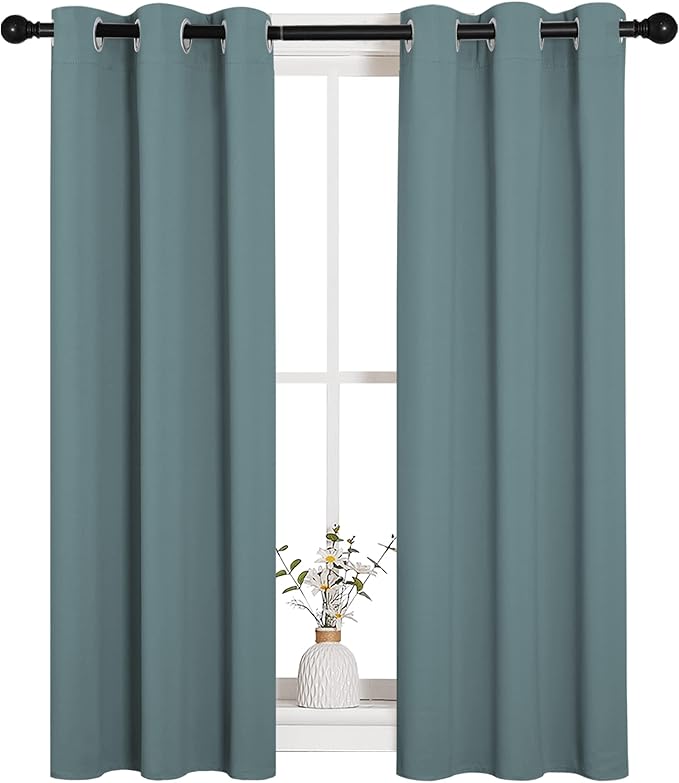NICETOWN Modern Blackout Curtains Noise Reducing, Thermal Insulated and Privacy