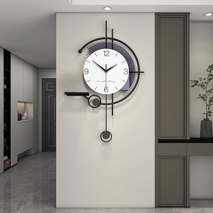 Modern Wall Clock Large Minimalist Decorative Wall Clocks Creativity Silent Non