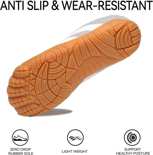 Barefoot Shoes | Women’s Casual Sneakers with Wide Toe Box - Lightweight, Breathable, Zero Drop Design