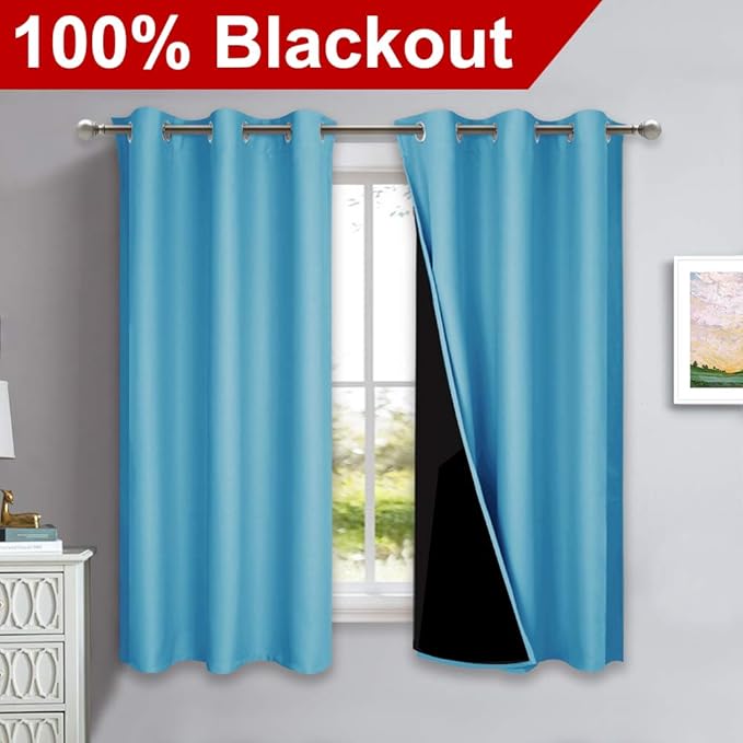 NICETOWN 100% Blackout Curtains
