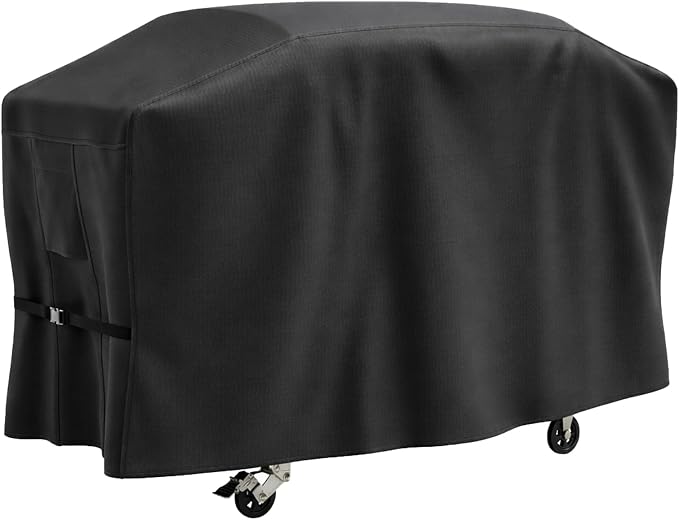Griddle Cover for Blackstone 5482 36 inch Griddles with Hood, 600D Heavy Duty Rip-Proof & Waterproof BBQ Cover with Air Vent and Click-Close Straps