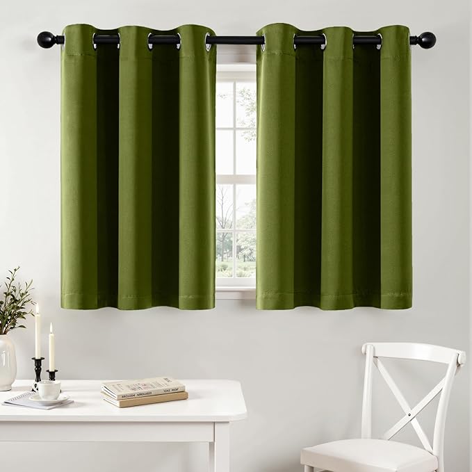 MIULEE Blackout Curtains for Bedroom Living Room 2 Panels, Thermal Insulated