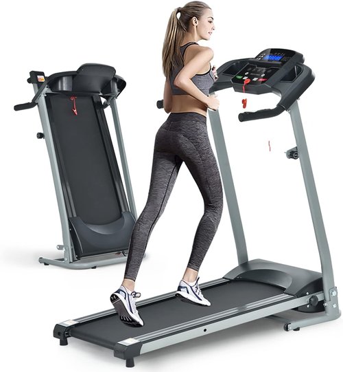 Home Foldable Treadmill - Electric Walking Machine with Incline & 15 Programs | 250 LB Capacity