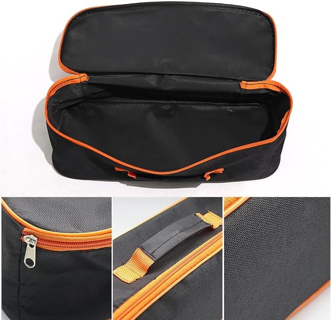 Open Top Tool Tote,Wide Mouth Open Power & Hand Tools Bags Organizer for Men Women (3pack-16 Inch)