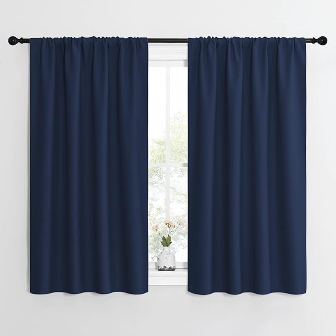 NICETOWN Kitchen Curtains, Short Blackout Curtains & Drapes, Thermal Insulated