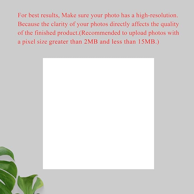 Jovivi Custom Canvas Prints with Your Pictures - Personalized Photos Print,Wall Art Poster Canvas Printing Customized Photo Gifts for Wedding Family Pets Home Office Decor Frame 14x11