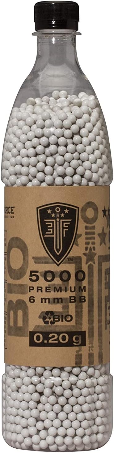 Umarex Elite Force Biodegradable 6mm Airsoft BBs - Premium .28 Gram, 5000 Count