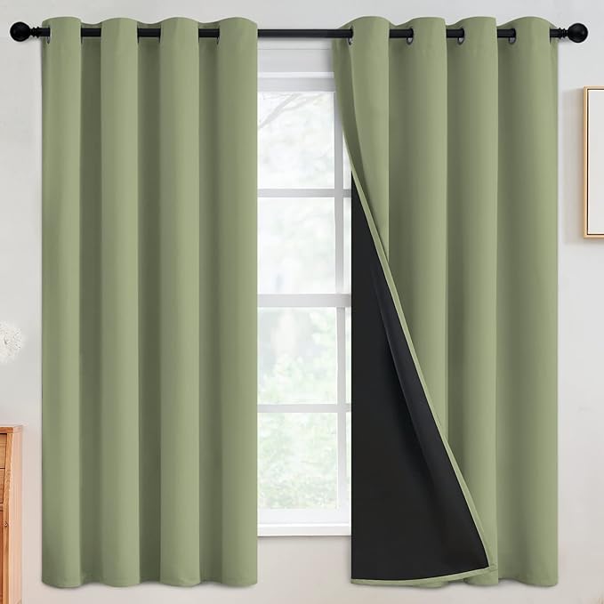 SimpleHome 100% Blackout Curtains