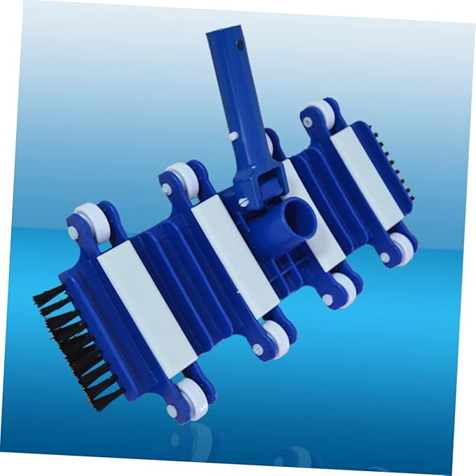 Happyyami Pool Cleaning Tool Flexible Vacuum Head Brush for Above Ground Pool Accessories