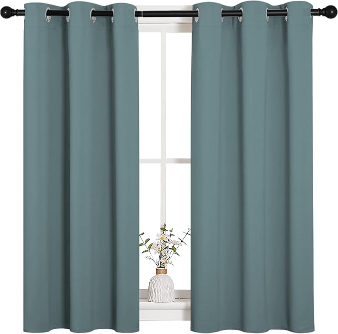 NICETOWN Modern Blackout Curtains Noise Reducing, Thermal Insulated and Privacy
