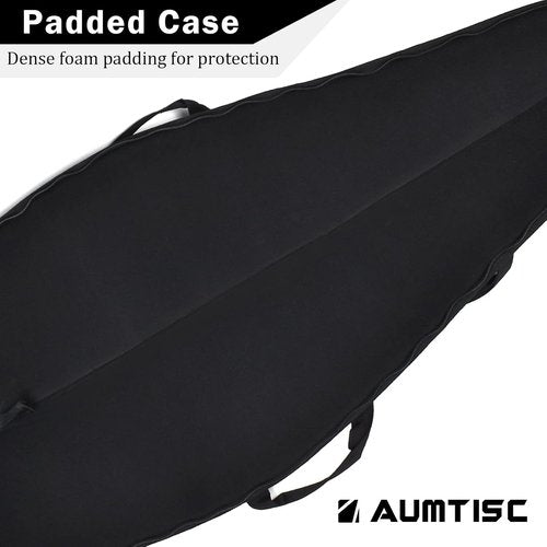 AUMTISC Soft Rifle Gun Case - 41/45/49 Inch Shotgun Carrying Bag with Adjustable Shoulder Sling