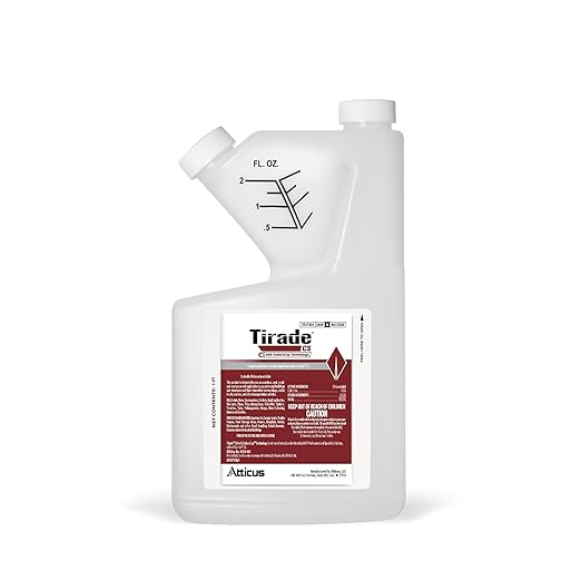 Atticus Tirade CS Insecticide (16 oz) Time-Released Indoor & Outdoor Pest Control for Ants, Flies, Fleas, Mosquitoes and More – 6% Cyfluthrin Liquid Concentrate