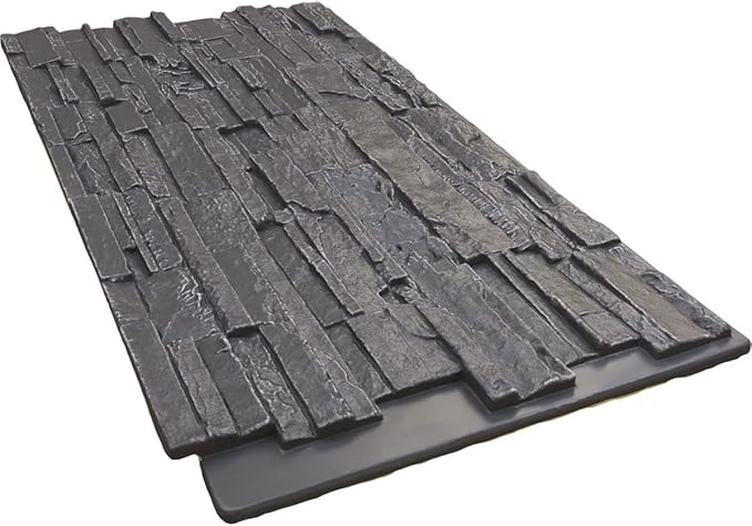 Ekena Millwork 48 5/8"W x 24 3/4"H x 1 1/4"D Cascade Stacked Stone, StoneWall