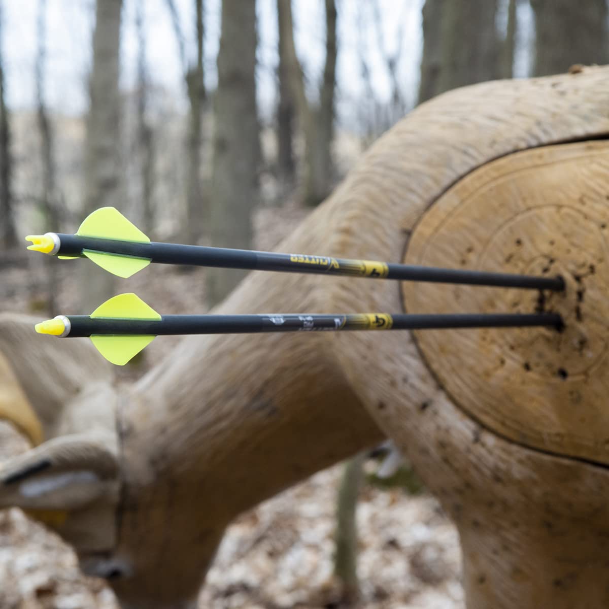 TAC Vanes 2" Summit Arrow Vanes | Archery Fletching for Compound & Crossbow | Durable, Lightweight, High Accuracy, Orange 36 Pack